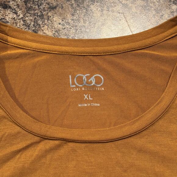 LOGO Lori Goldstein Tunic Top Boho Cottagecore Cozy Grunge Romantic Goth Lace XL - Picture 3 of 7